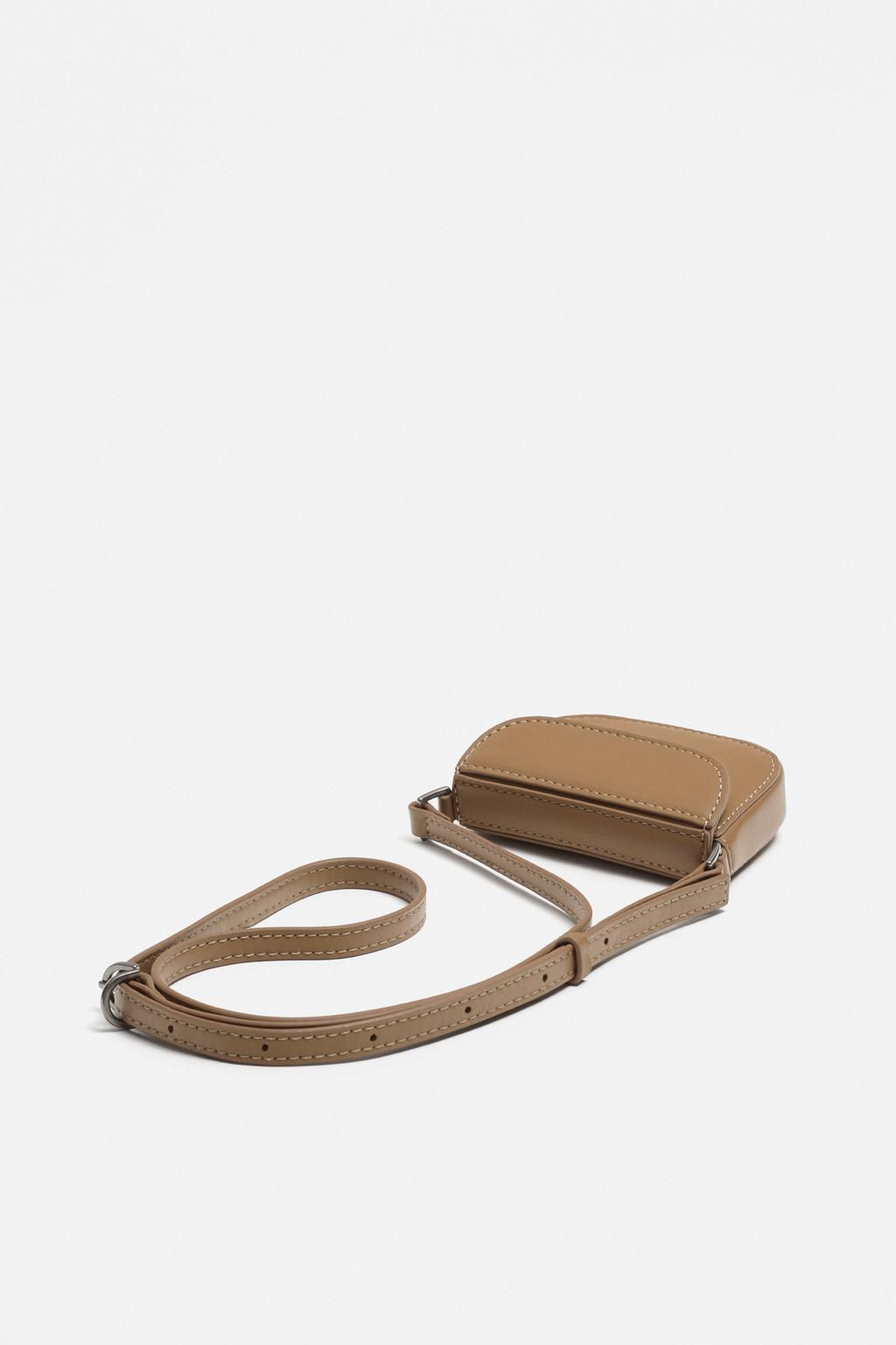 MINI HANDBAG WITH FLAP - Zara фото 5