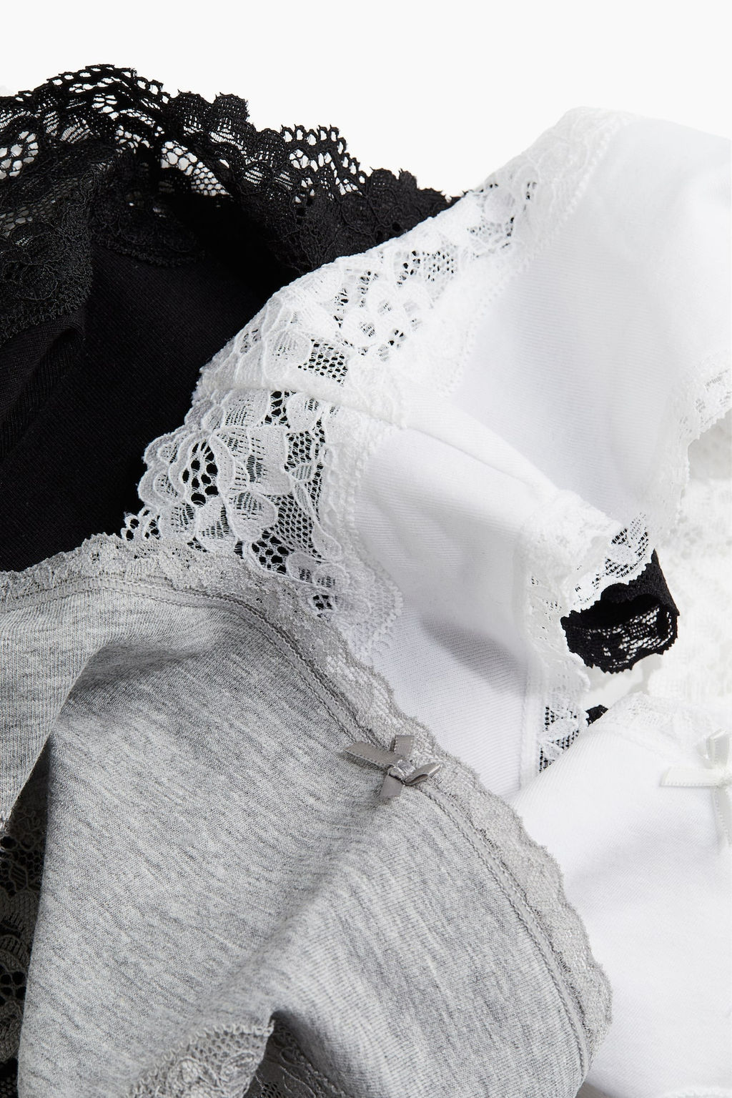 Pack de 3 bragas Hipster con encaje - H&m фото 8