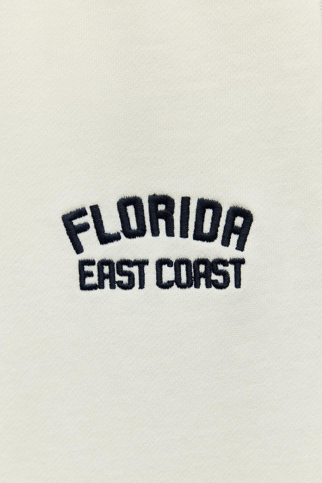 VARSITY STRAIGHT PLUSH TROUSERS - Zara фото 7