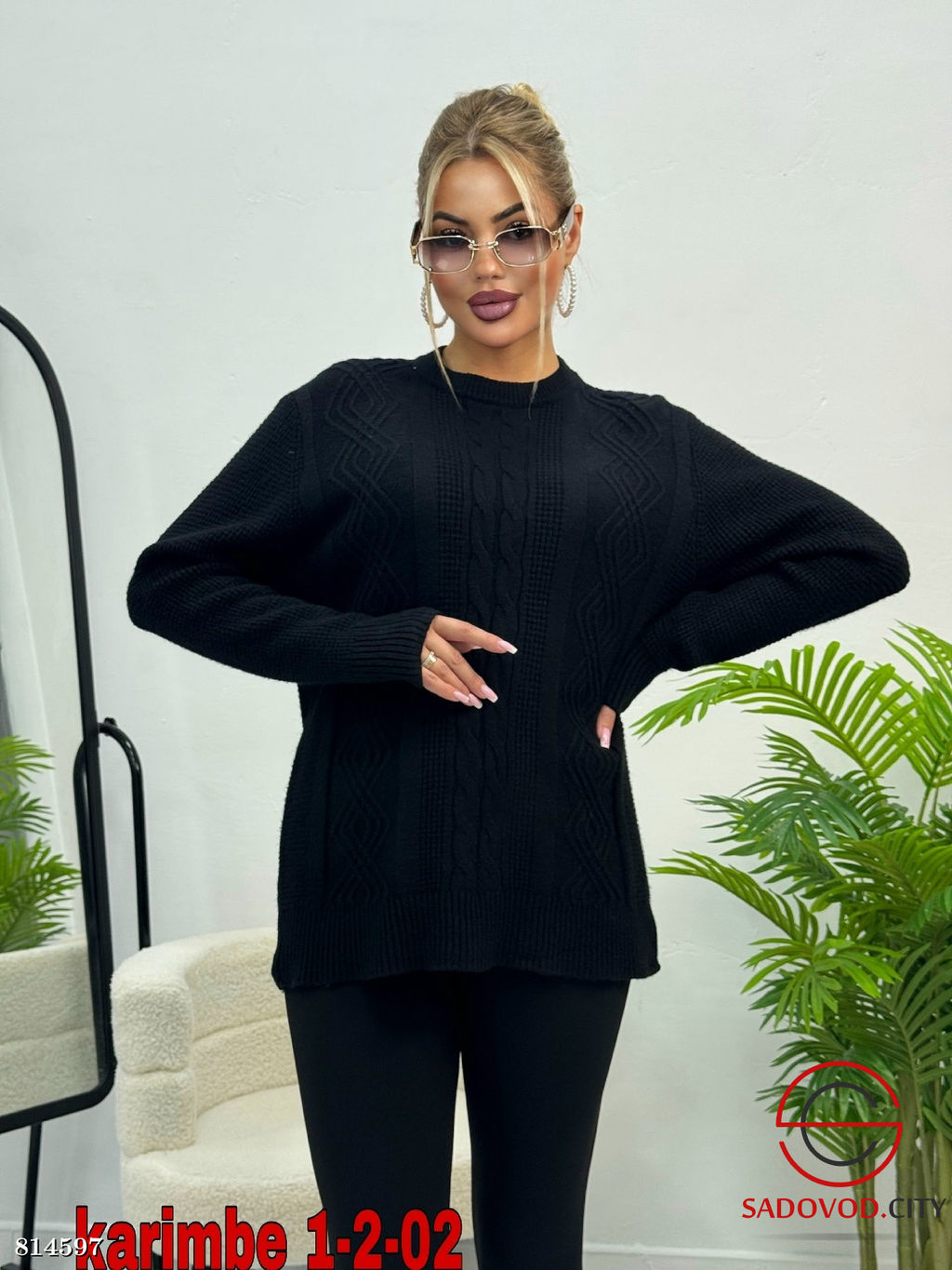 Кофта женская однотонная - Bruno фото 6