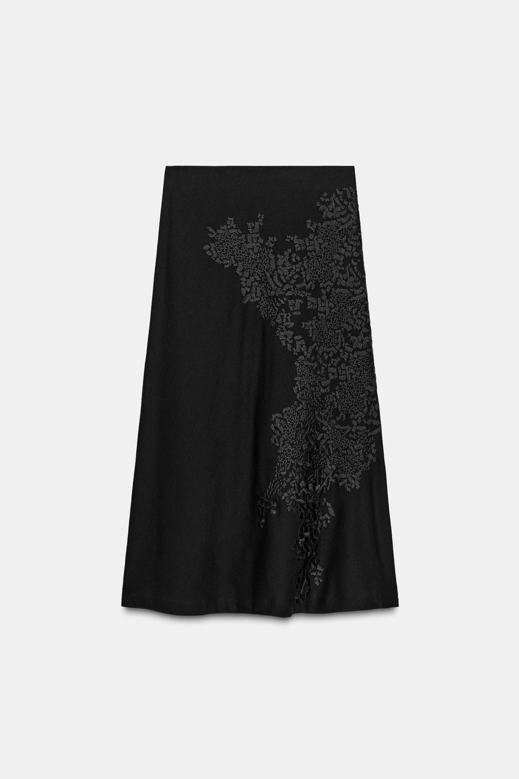 EMBROIDERED LONG SKIRT ZW COLLECTION - Zara фото 7