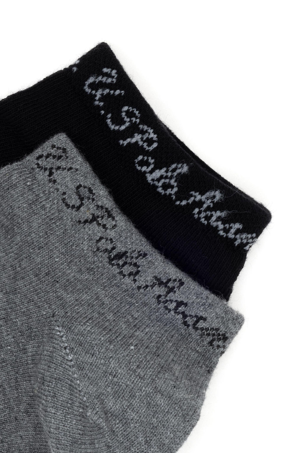 Женские серые меланжевые носки Неожиданная скидка в корзине - U.s. polo assn фото 2