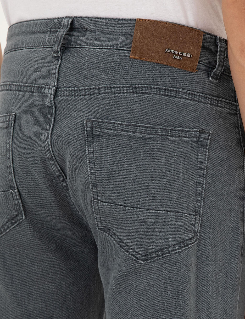 Haki Slim Fit Jean Pantolon