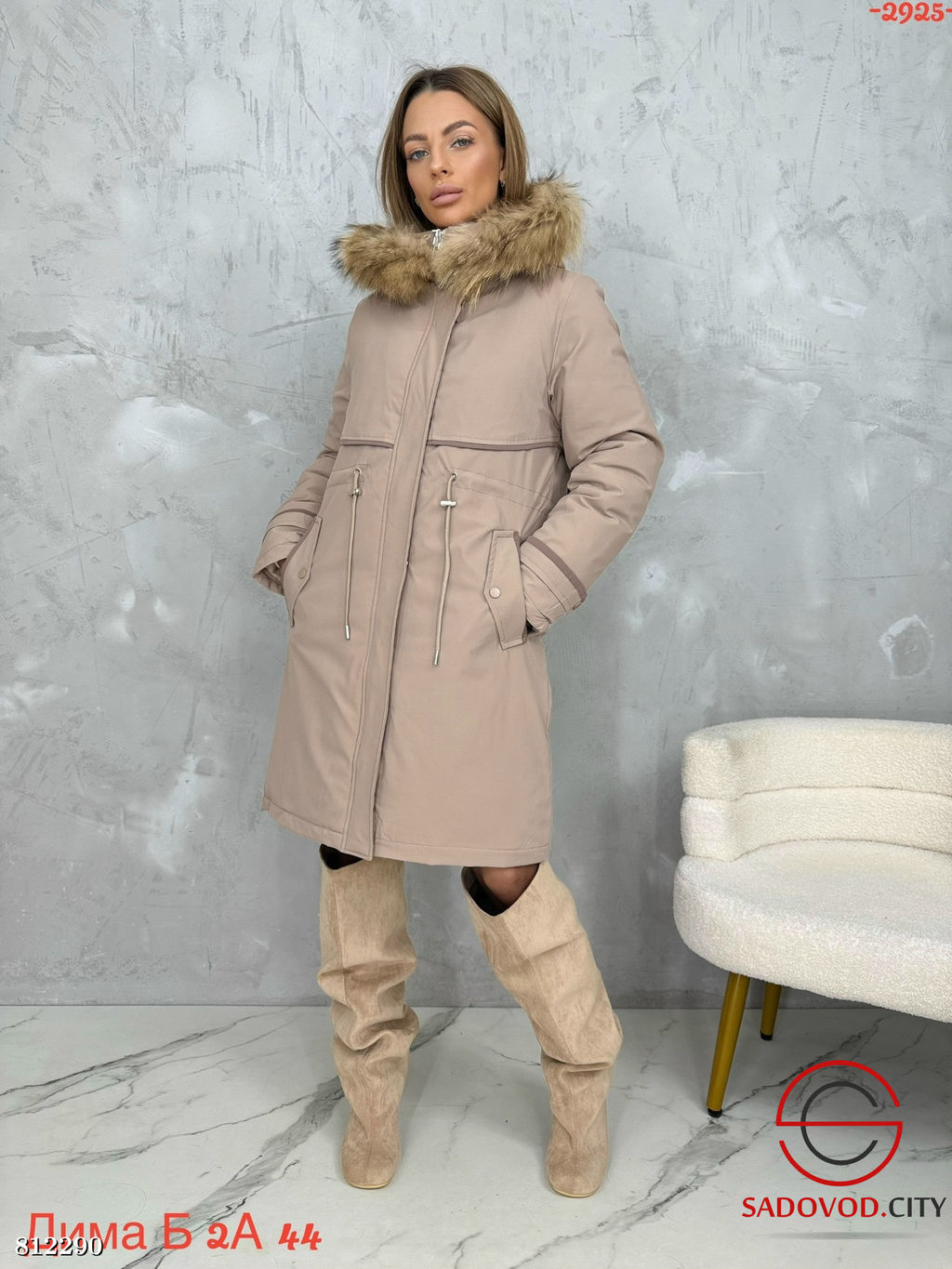 Куртка женская для зимы с капюшоном - Bruno фото 5