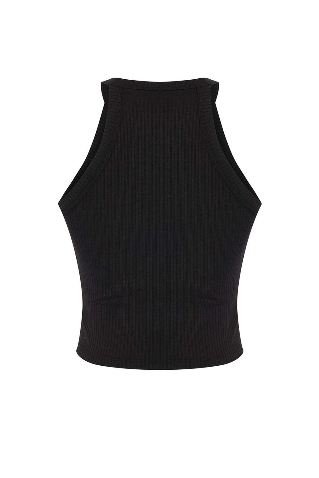 TRENDYOLMILLA Siyah Ici Pedli Bra Detayl? Fitted/Vucuda Oturan Orme Atlet TWOSS25AL00026  фото 3