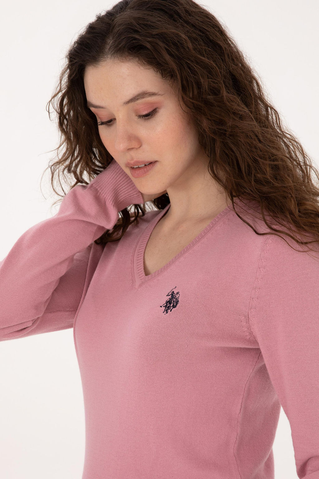 Kad_n Pembe Basic Kazak - U.s. polo assn фото 2