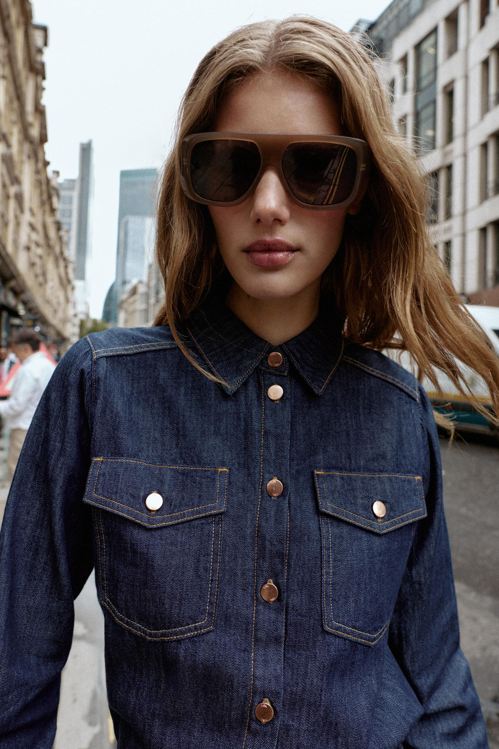 Z1975 DENIM SHIRT - Zara фото 5