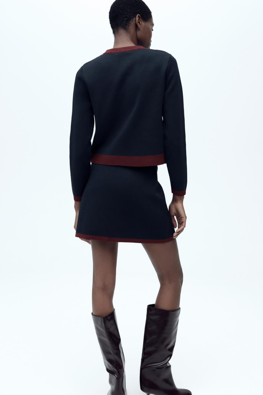 KNIT MINI SKIRT - Zara фото 5