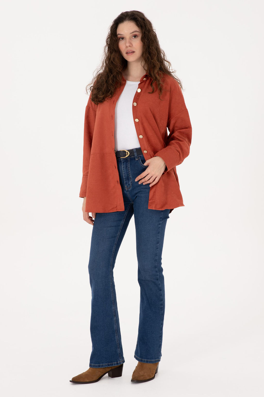 Kad_n G_l Kurusu Uzun Kollu G_mlek - U.s. polo assn фото 4