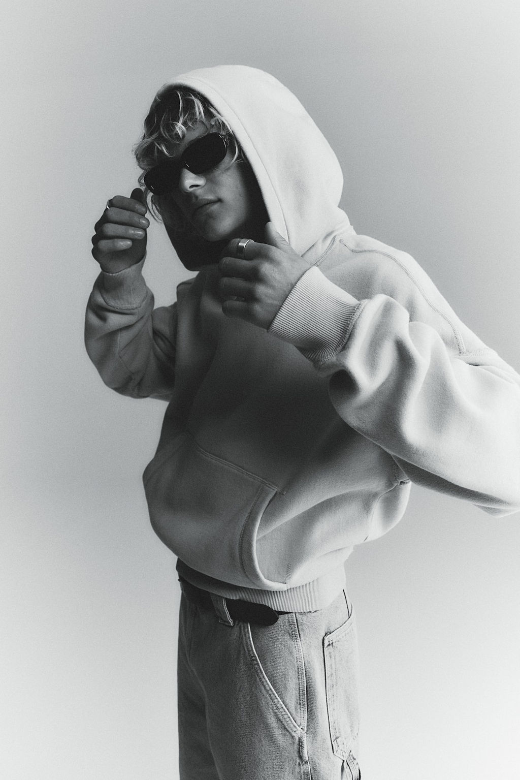 Sudadera con capucha Oversized Fit - H&m фото 2