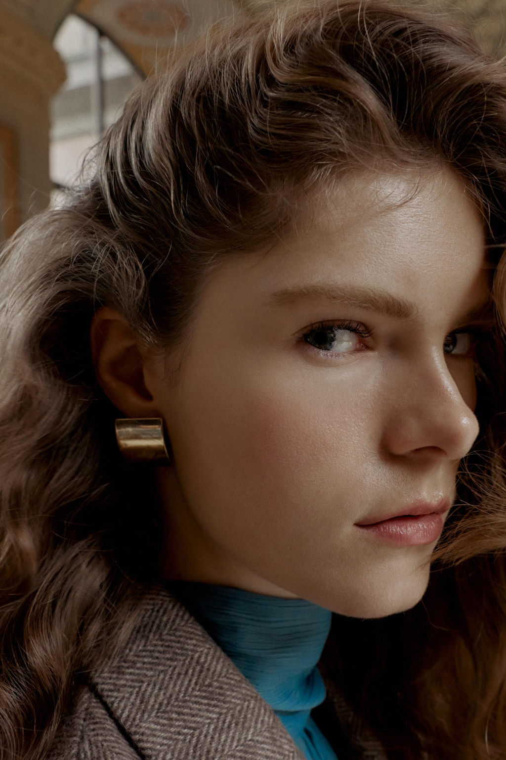 MINIMAL SQUARE EARRINGS - Zara фото 2