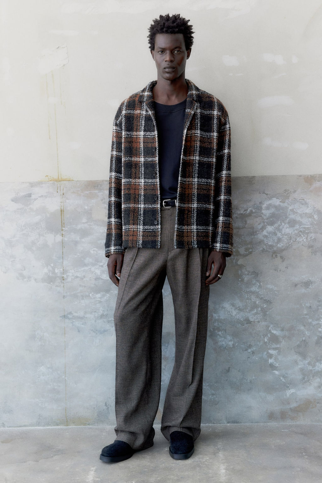 Sobrecamisa en mezcla de lana - H&m фото 3