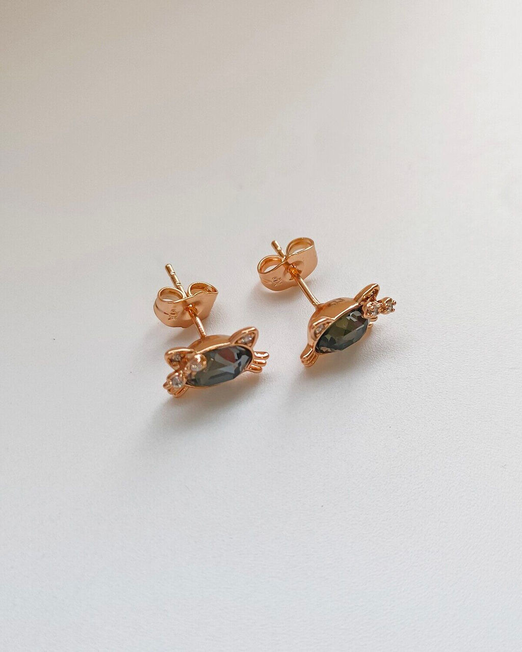 Серьги с кристаллами Swarovski