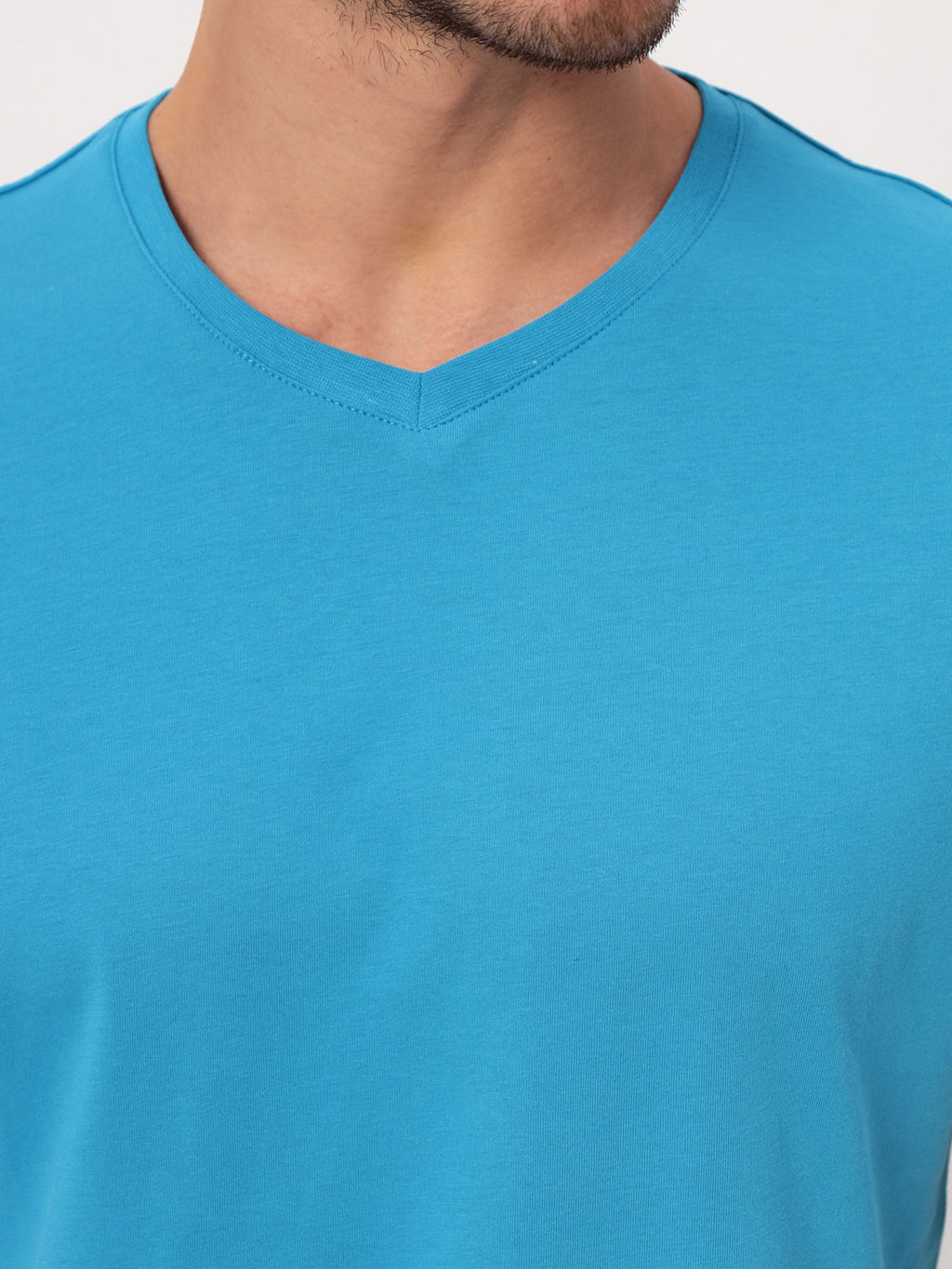 Футболка мужская короткий рукав GREG TS524V (голубой)  фото 6