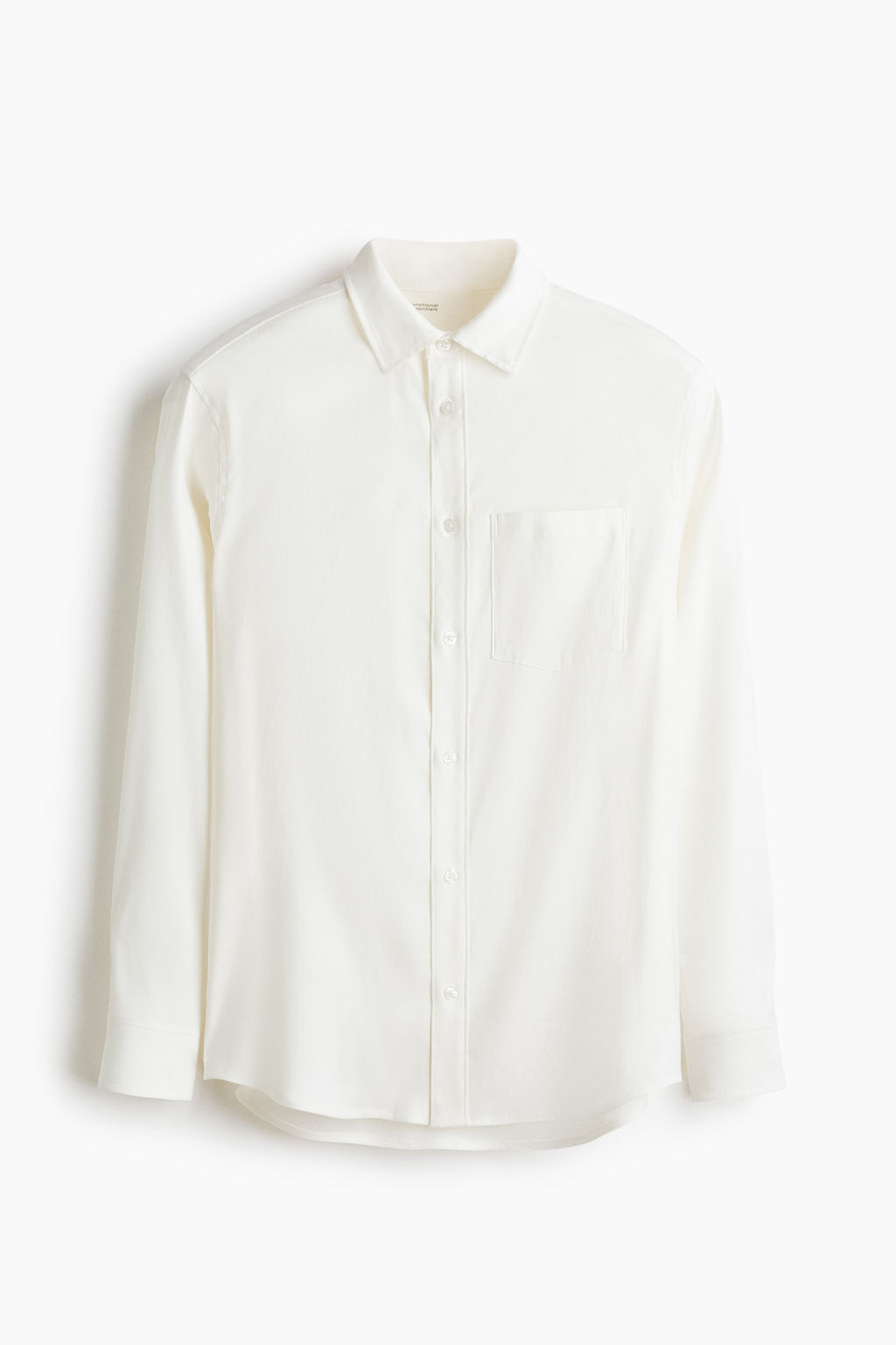 Camisa en mezcla de lino Easy Care Regular Fit - H&m фото 3