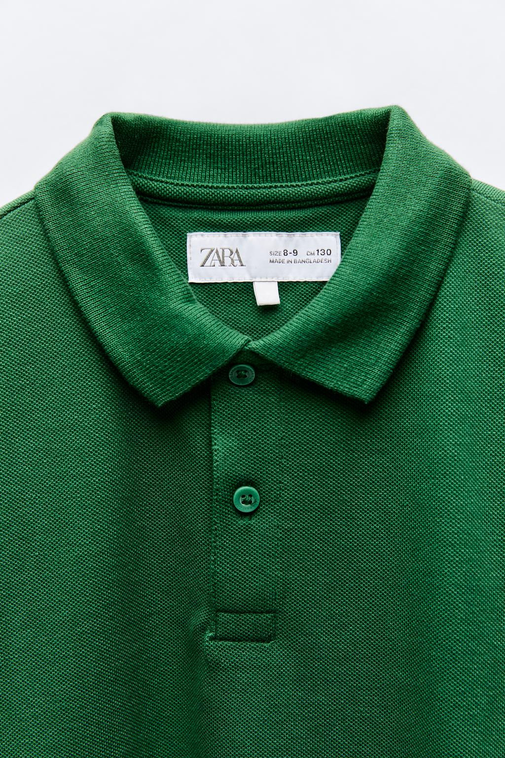 BASIC DUZ POLO YAKA T-SHIRT - Zara фото 12