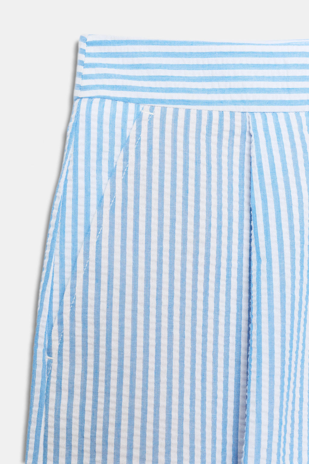 BERMUDA RAYAS / Azul / Blanco - Zara фото 8