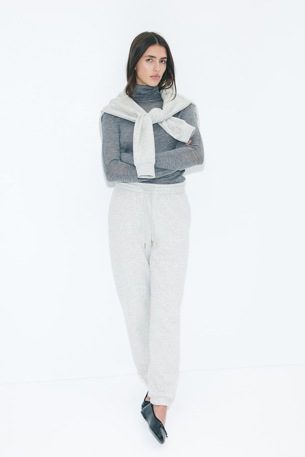 Pantalon de chandal en mezcla de algodon - H&m фото 9