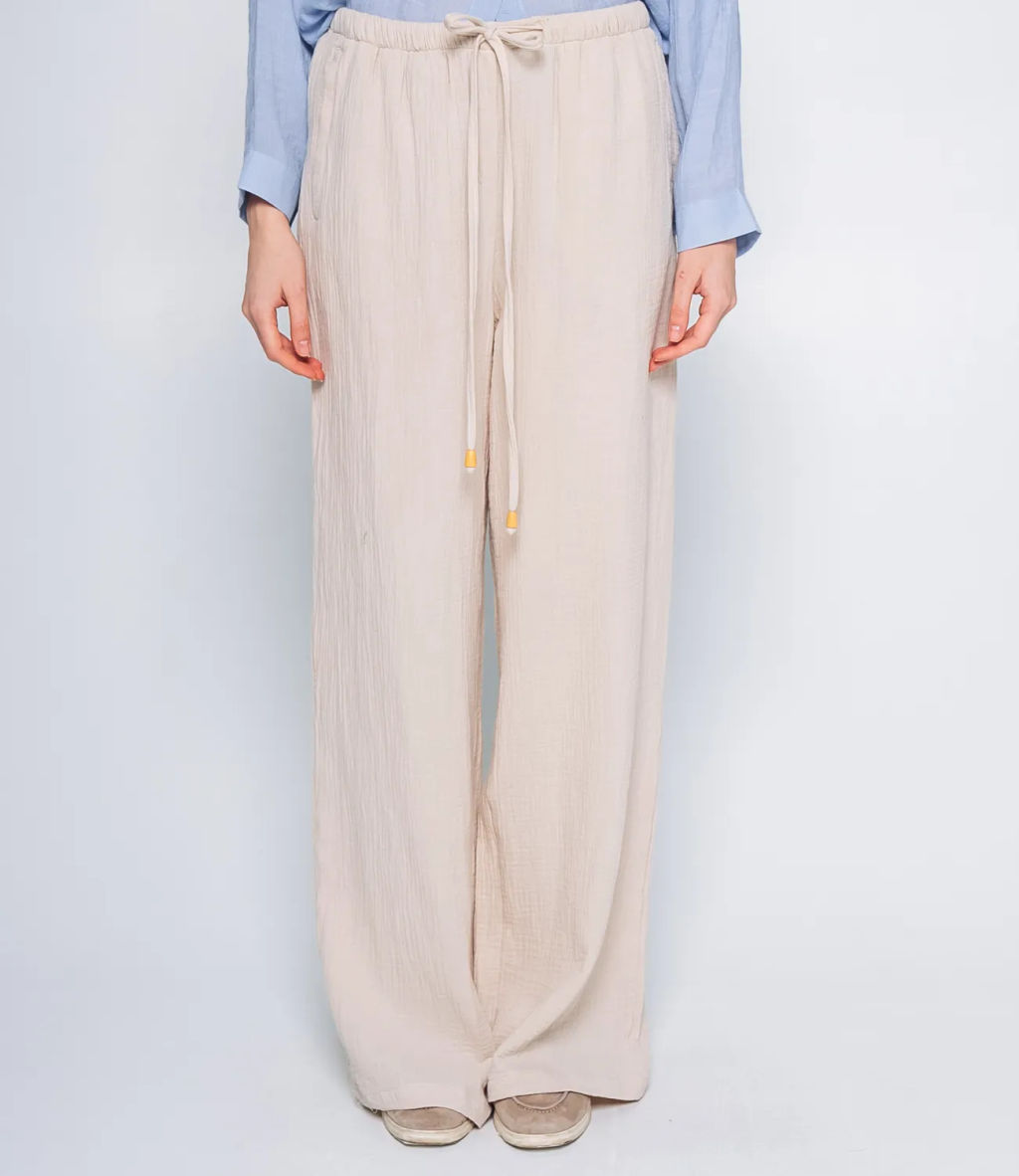 Брюки #ОКТ095004, светло-бежевый - Dommod фото 2