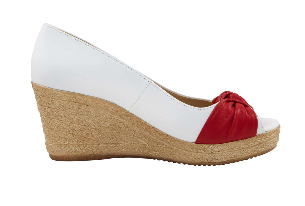 Туфли, бело-красные - Heine фото 3
