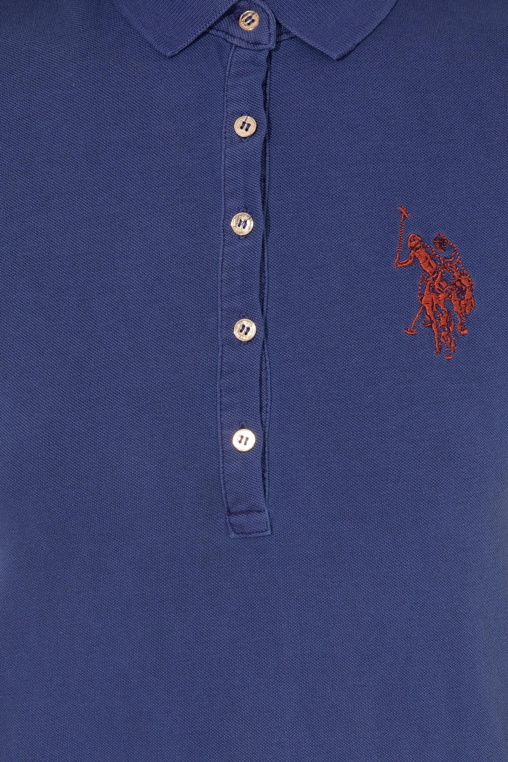 Kad_n Mavi Polo Yaka _rme Elbise - U.s. polo assn фото 5