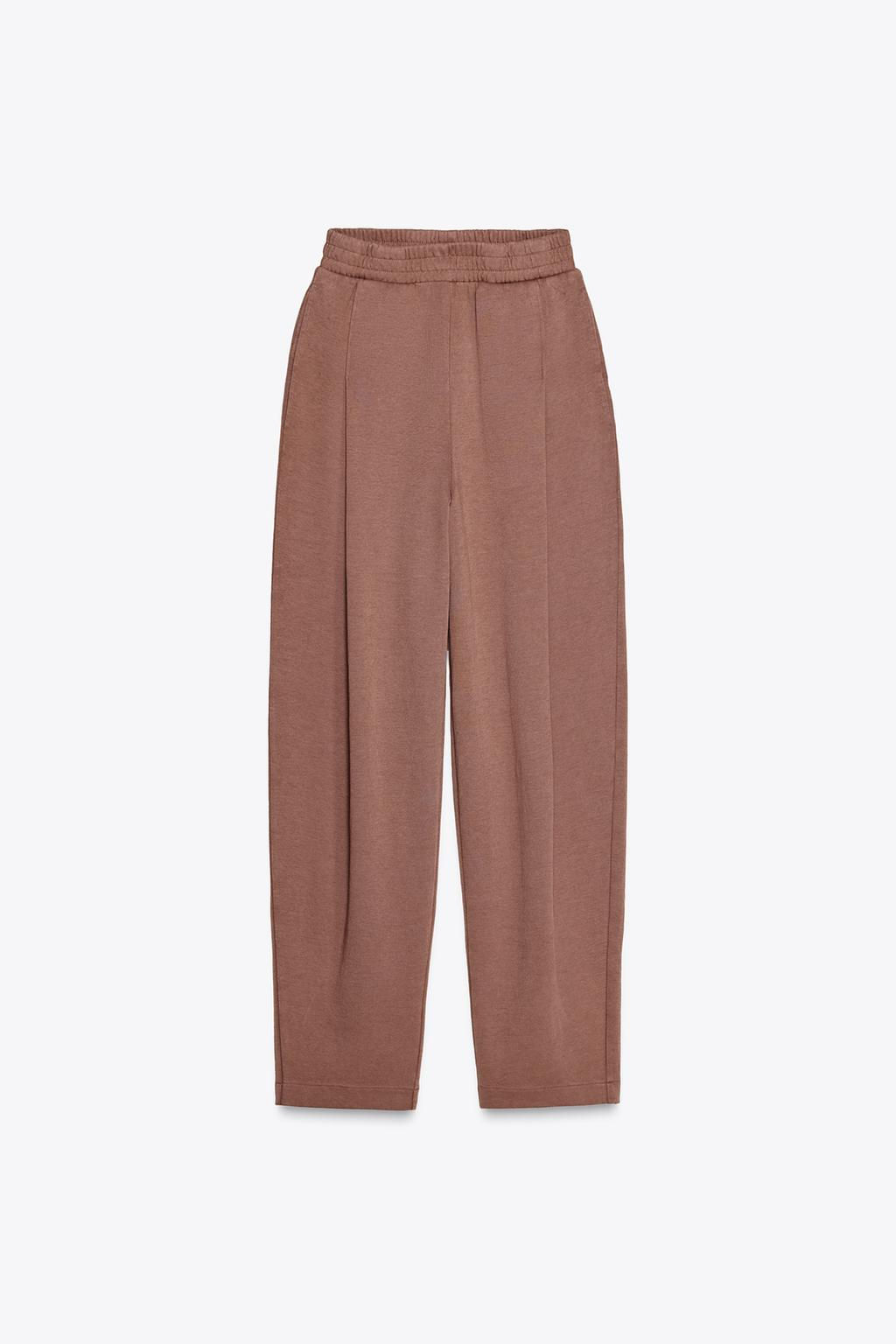 WASHED PLEATED TROUSERS - Zara фото 23