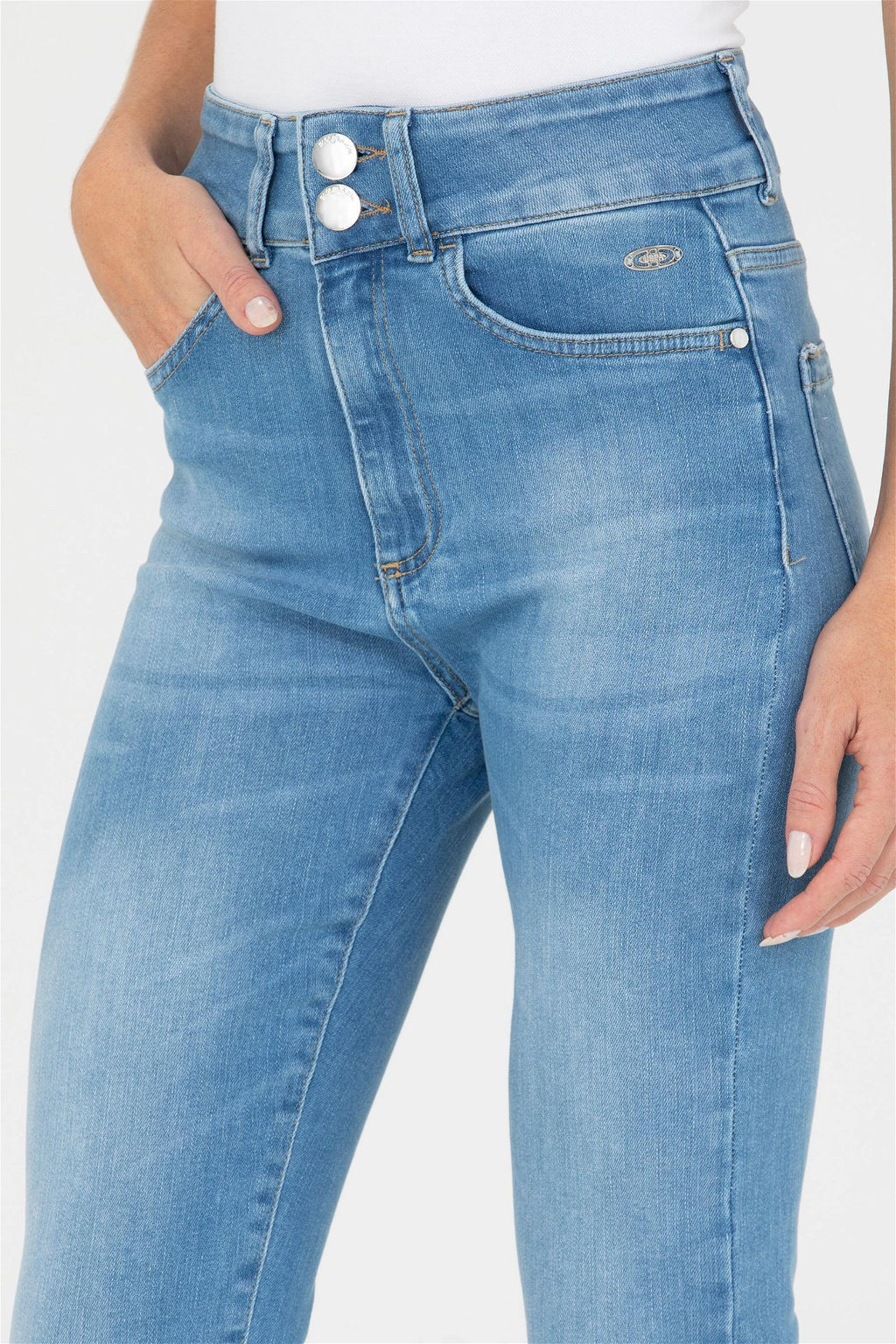 Женские синие джинсовые брюки - U.s. polo assn фото 13