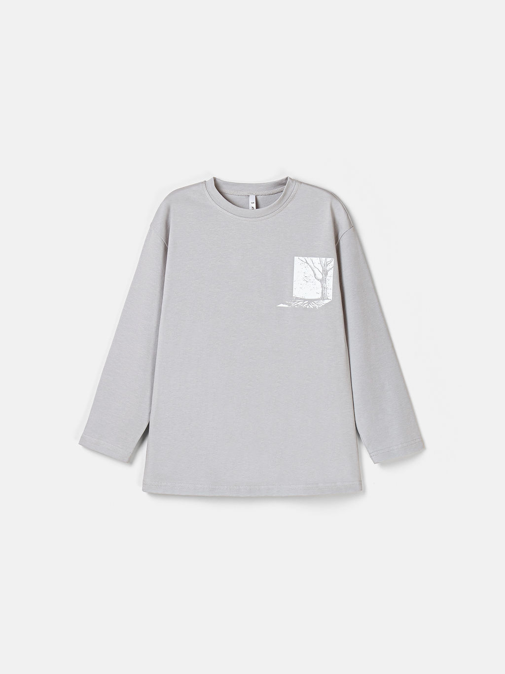 Лонгслив оверсайз Туман с принтом 7+ - Bungly фото 2