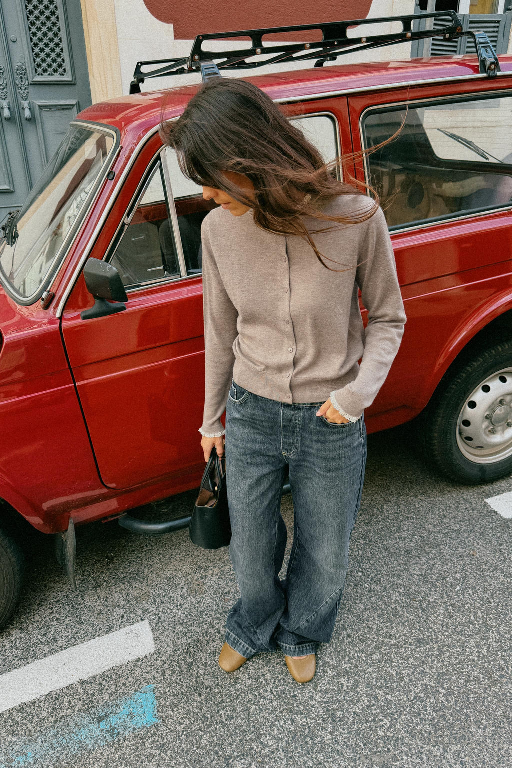 CARDIGAN WITH LACE TRIM - Zara фото 5