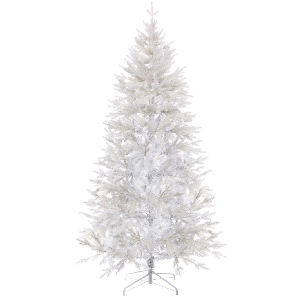 Ёлка "Мальва" 210 см, ПВХ, резина (820 веток), Белая