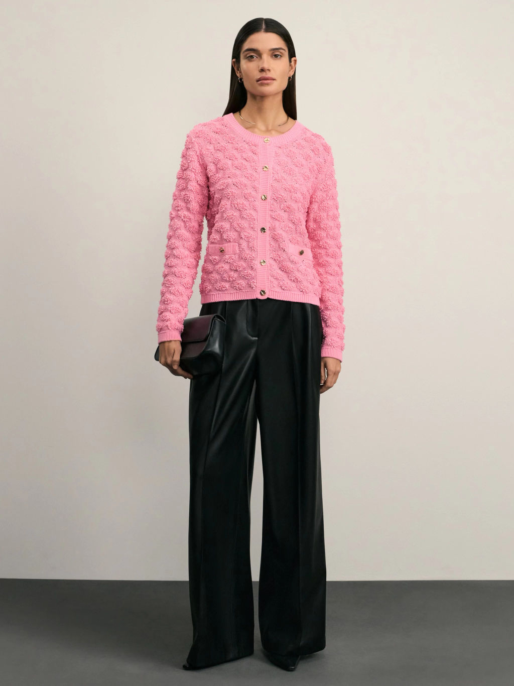 Кардиган из фактурной пряжи / Zarina фото 2