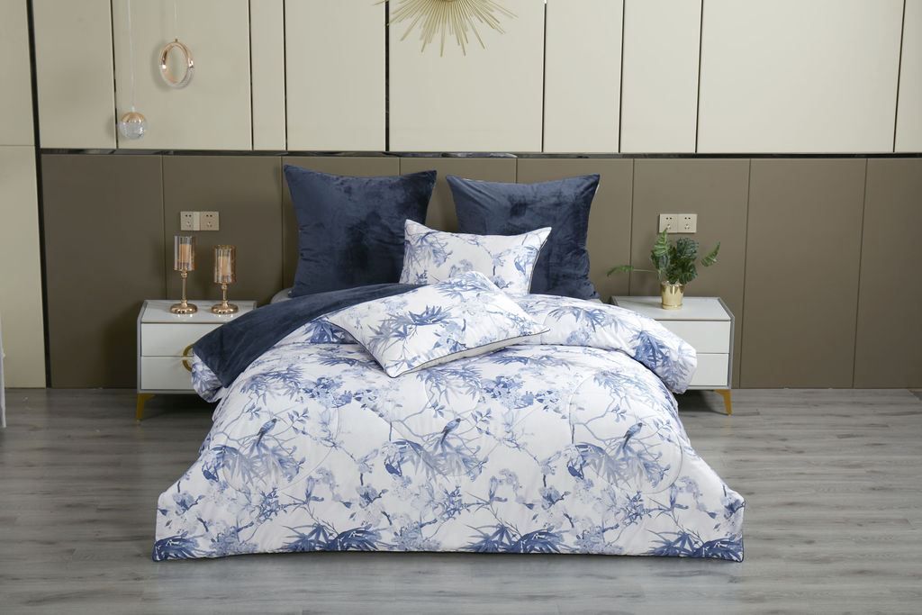 Комплект с одеялом Королек (индиго жемчуг) ABC Egypt Cotton - Kazanov.a. фото 2