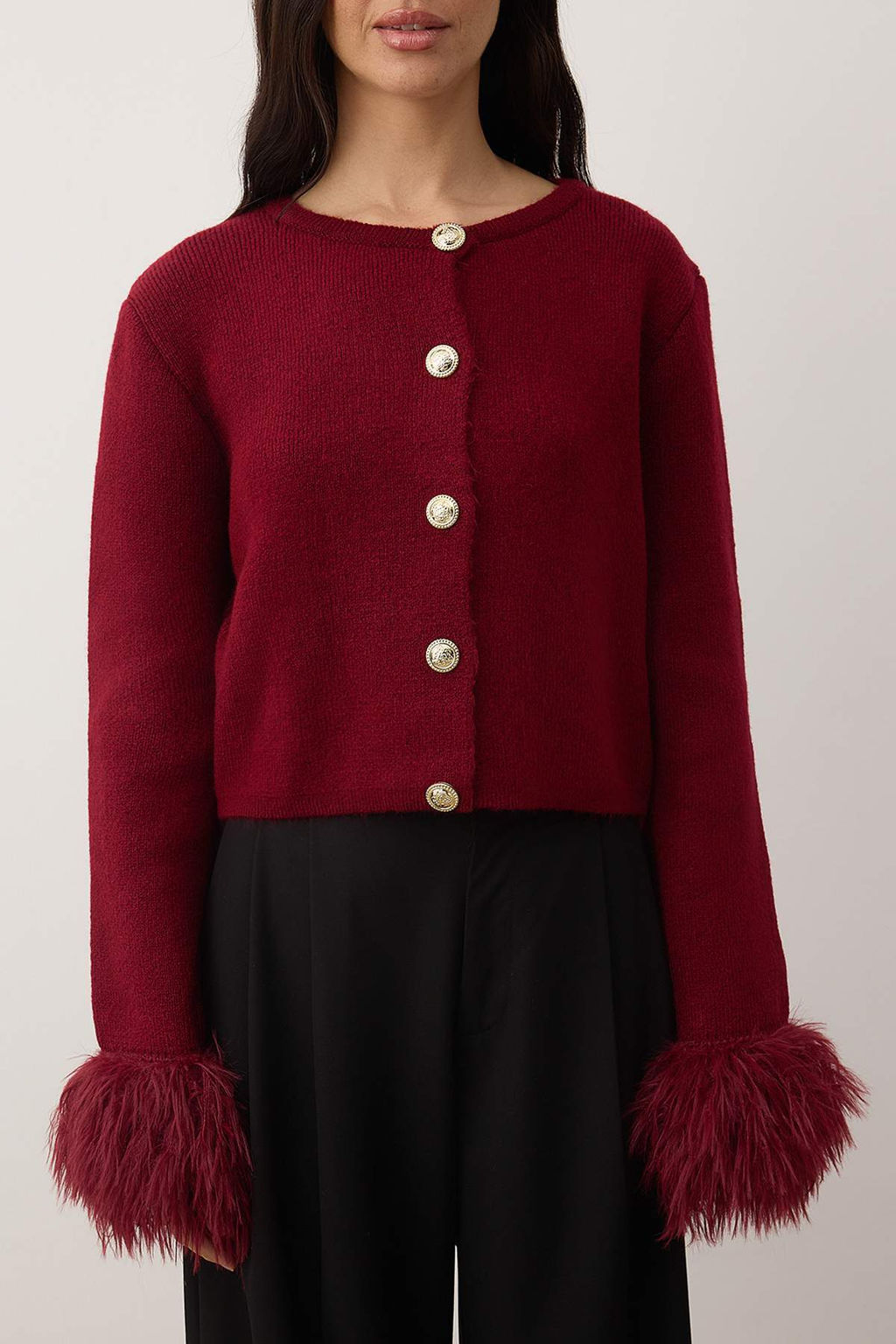 Ekru Triko H?rka TWOAW26HI00280 - Trendyolmilla фото 9