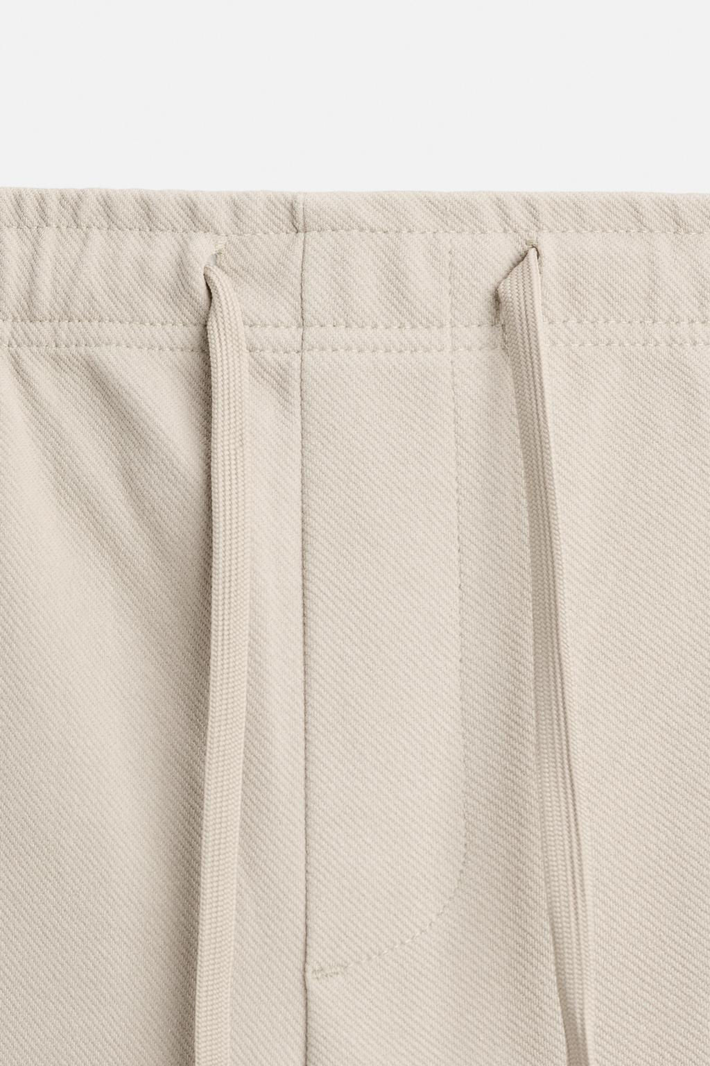 COMFORT FIT JOGGER WAIST TROUSERS - Zara фото 8