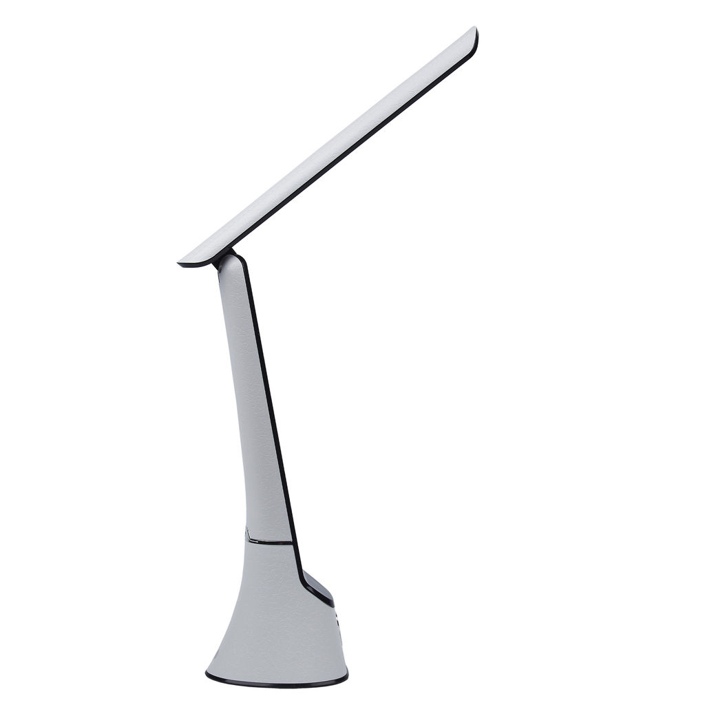 TLD-564 White-Black/LED/500Lm/3000-6000K/Dimmer/NightLight Светильник настольный с ночником, 8W. Сенсорный выключатель. Диммер. Белый с черным. ТМ Uniel - Volpe фото 3