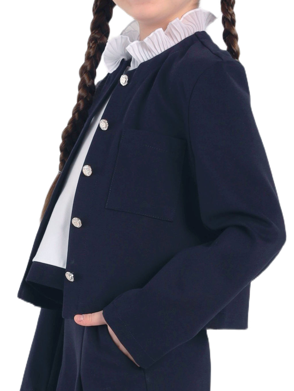 Школьный жакет для девочки О77027 - Карамелли фото 6