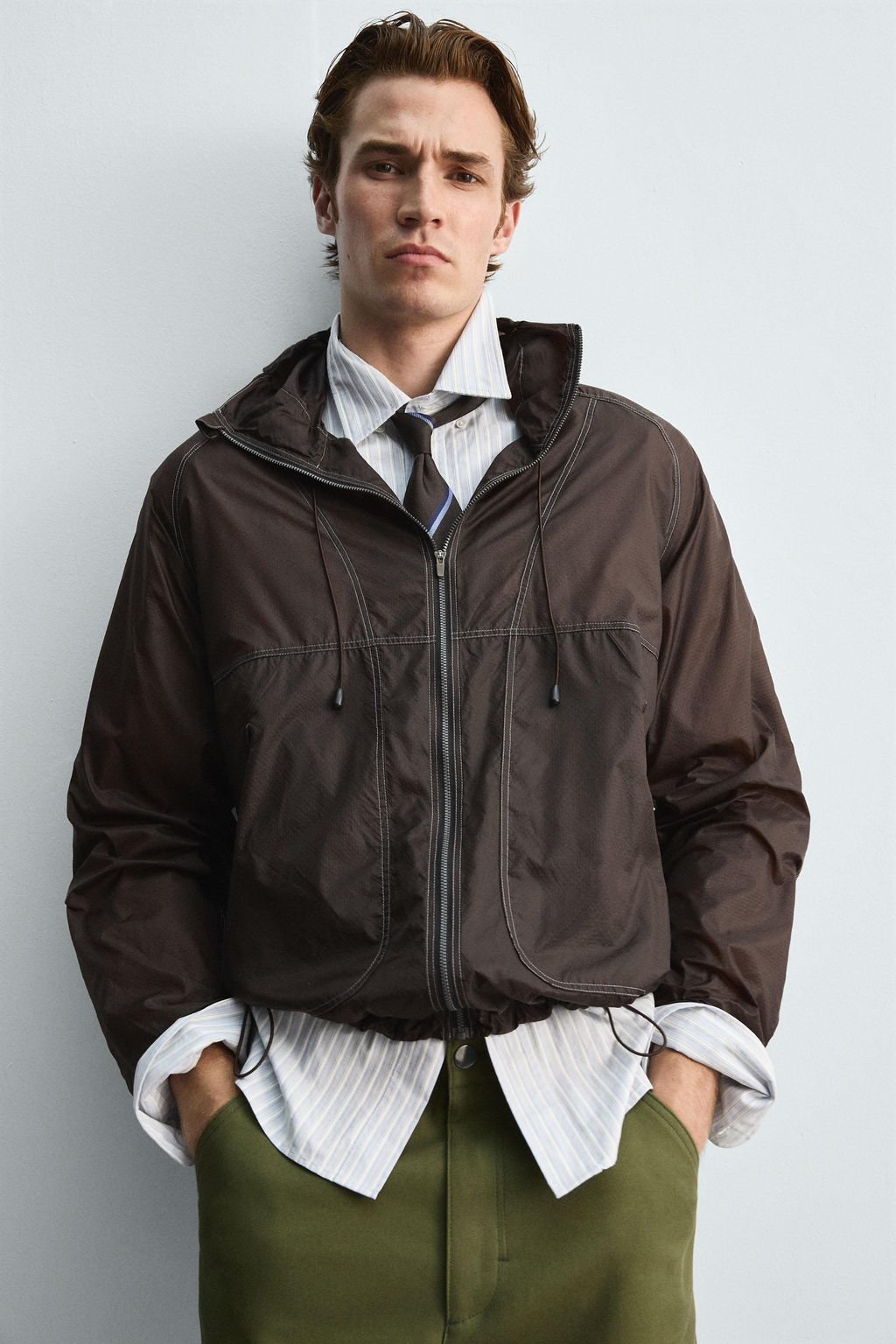 LIMITED EDITION WINDBREAKER JACKET - Zara фото 5