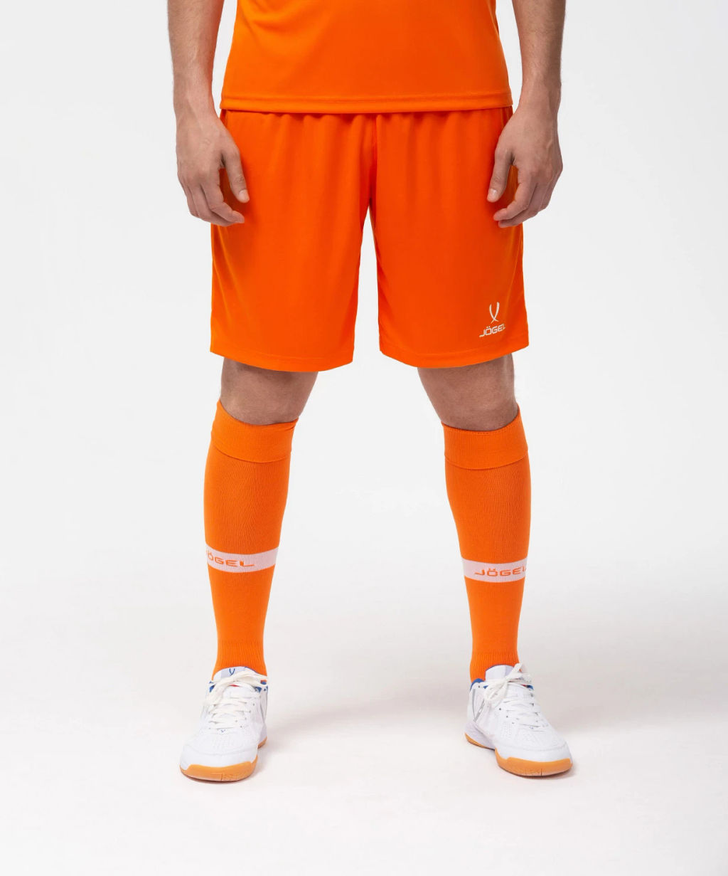 Шорты игровые JOGEL CAMP Classic Shorts, оранжевый/белый  фото 4