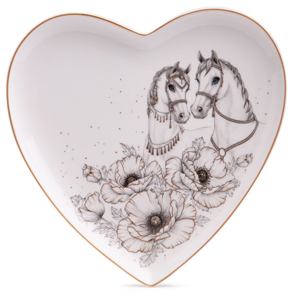 ТАРЕЛКА LEFARD TOP STYLE СЕРДЦЕ 21,5*2 СМ  фото 2