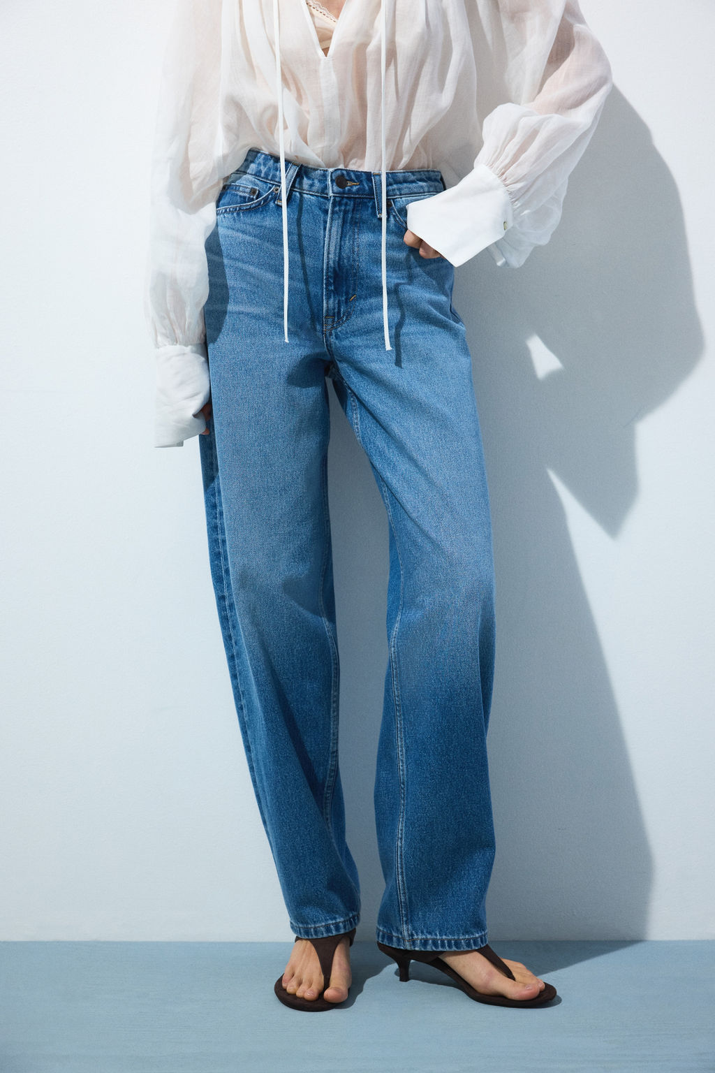 Barrel High Waist Jeans - H&m фото 6