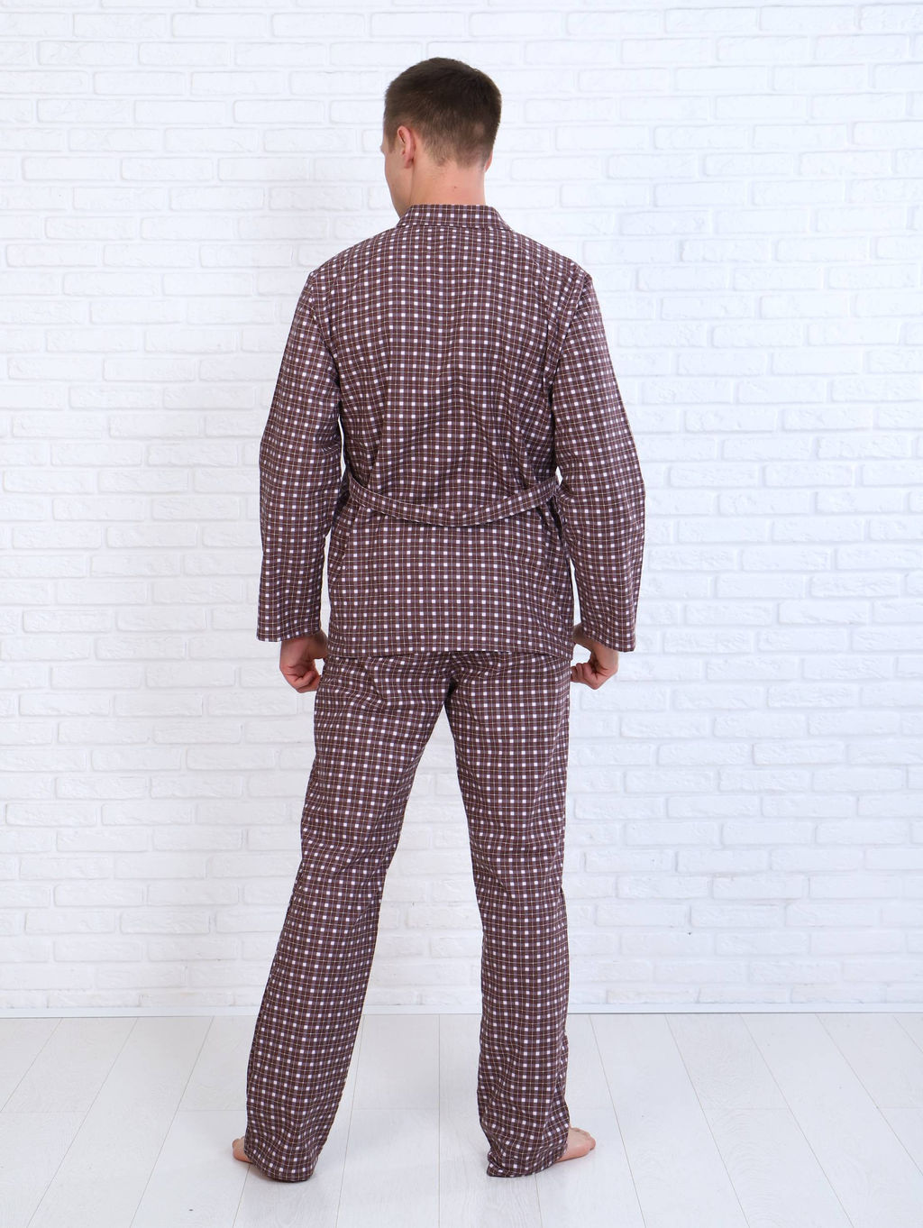 Пижама мужская,модель203,фланель (Альберто, вид 4) - Ивановотекстиль фото 6