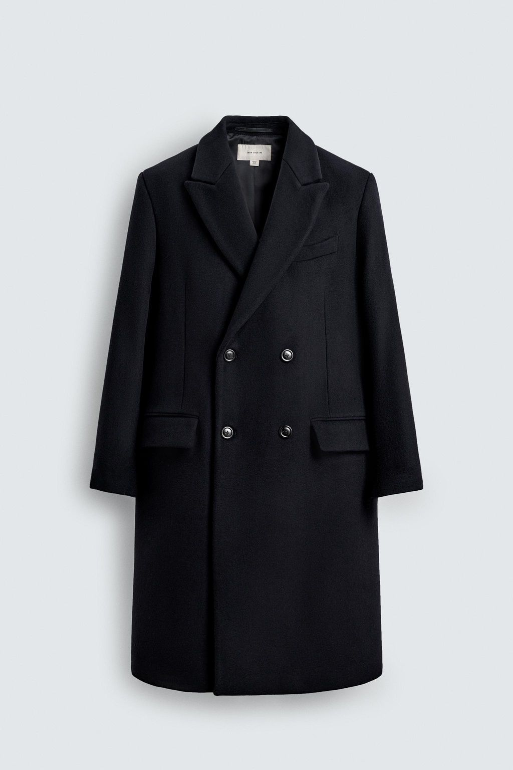 MANTECO ® WOOL BLEND DOUBLE-BREASTED COAT - Zara фото 8
