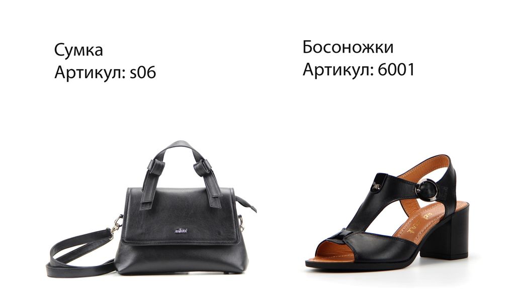 Босоножки EDART 6001.624 bl.black