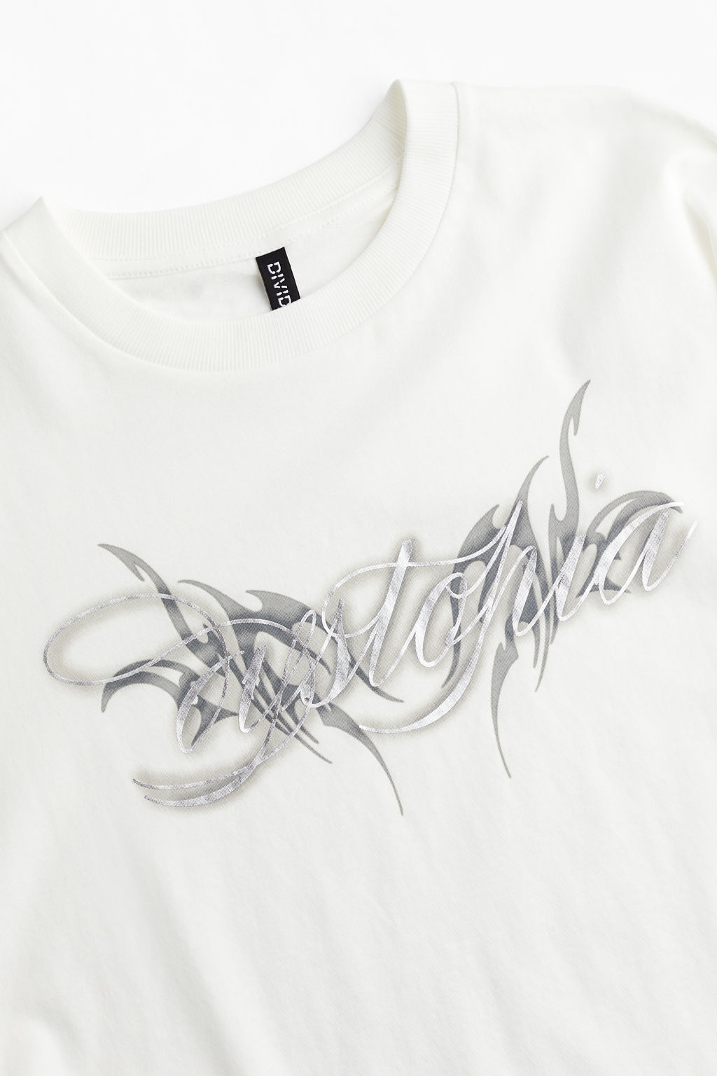 Camiseta oversize con motivo - H&m фото 9