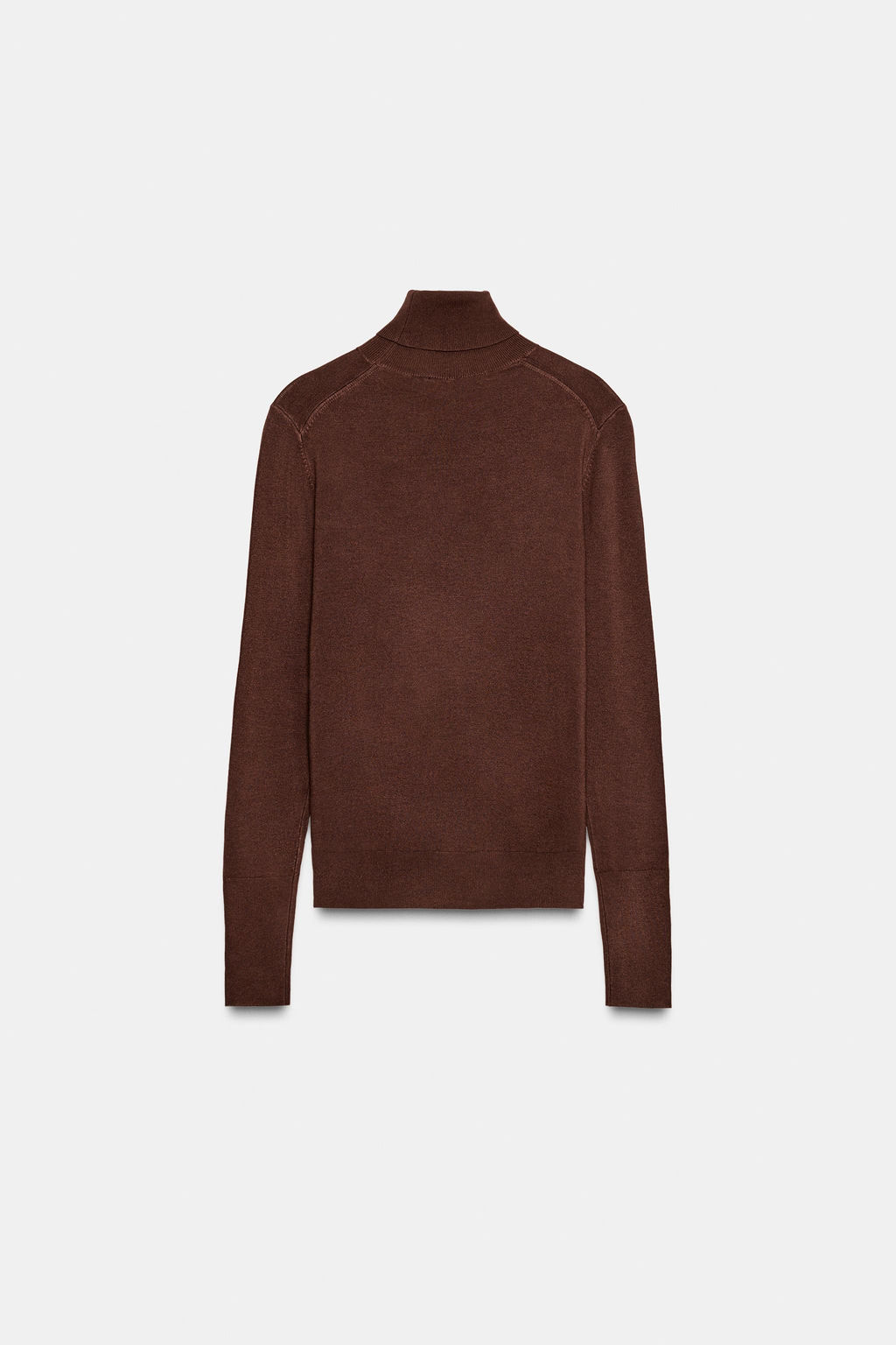 JERSEY B?SICO PUNTO LISO / Chocolate - Zara фото 6