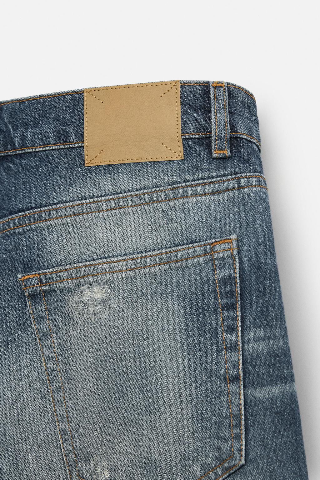 STRAIGHT ANKLE FIT JEANS - Zara фото 9