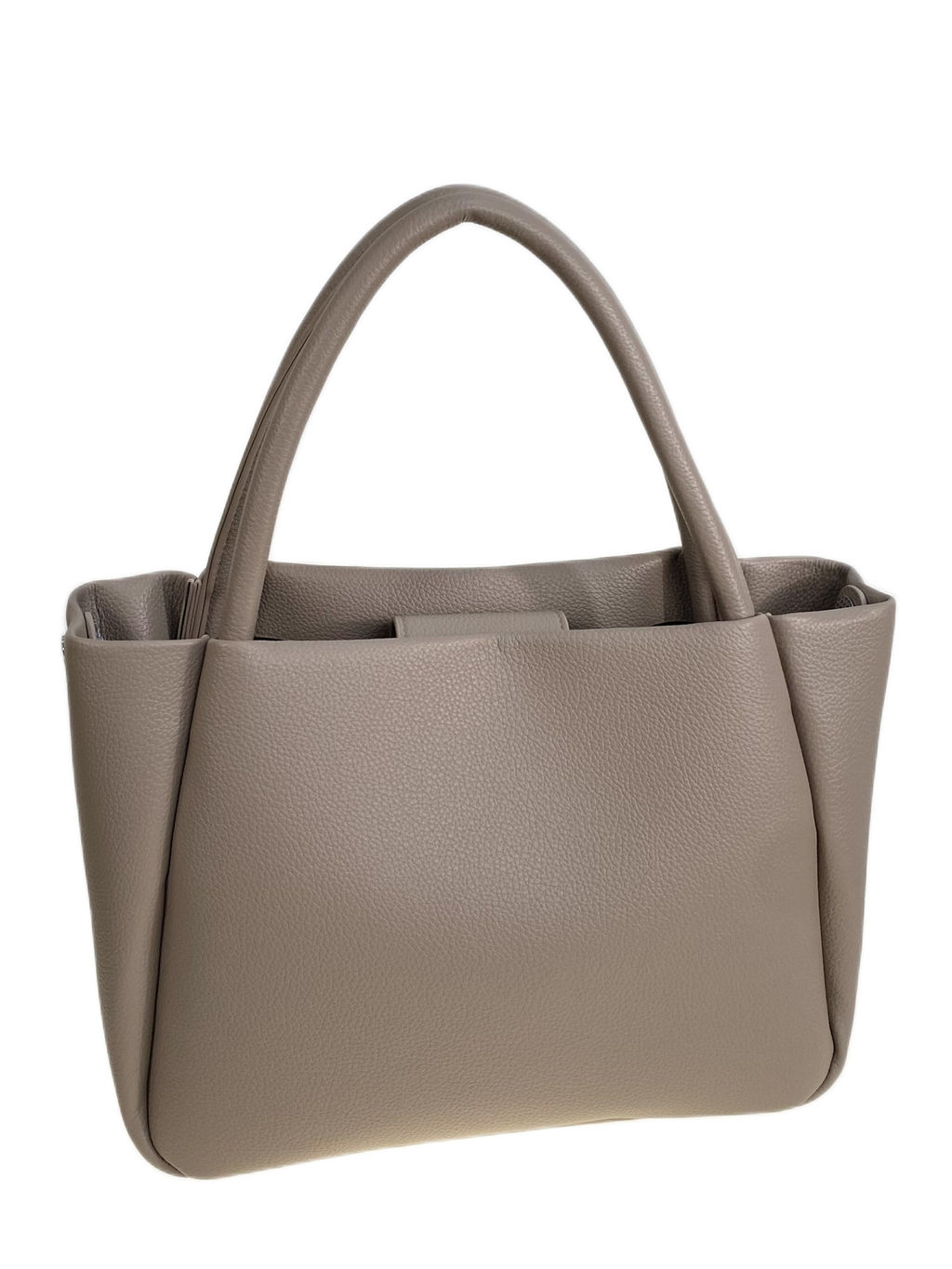 Женская сумка из искусственной кожи, цвет светло коричневый