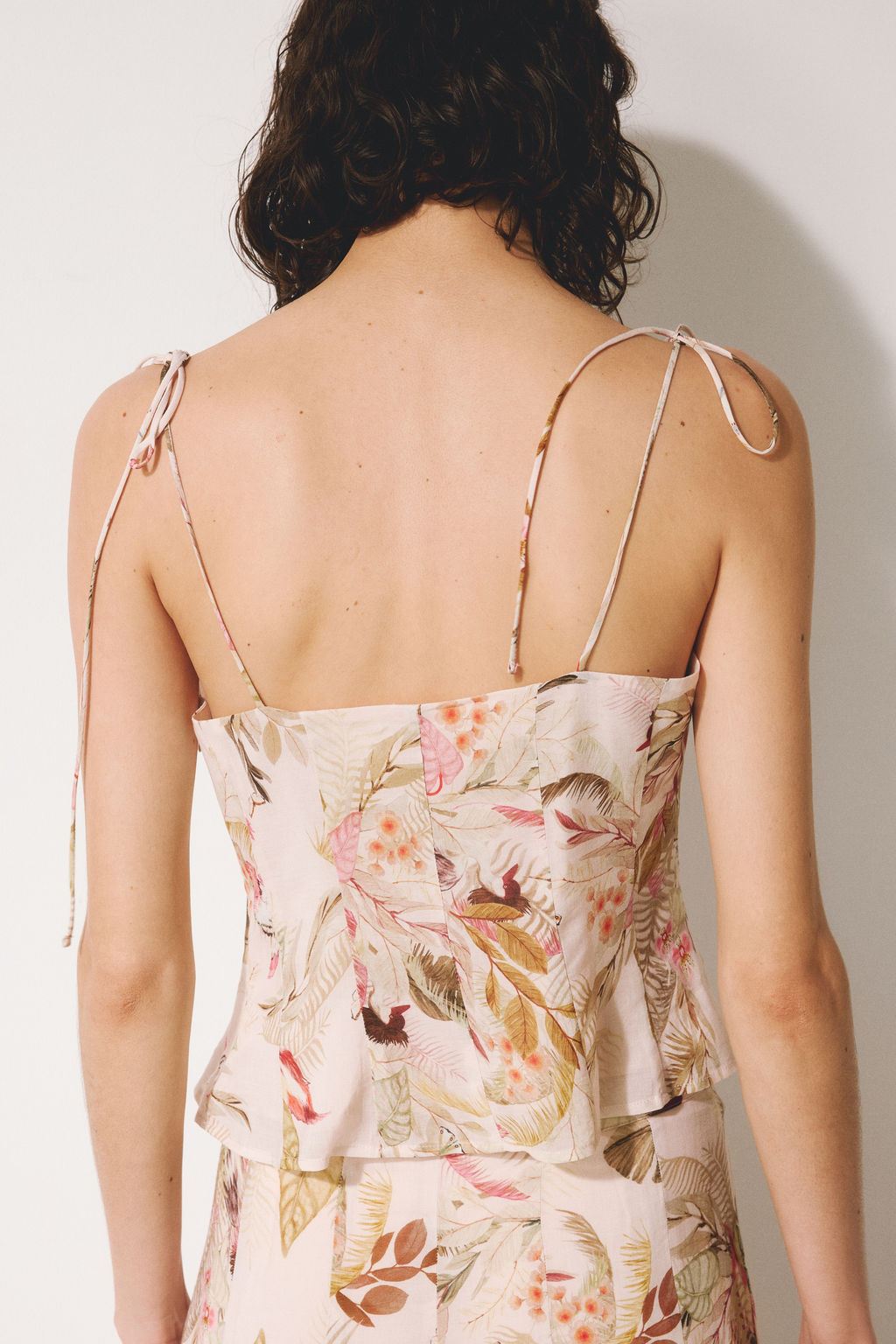 Top en mezcla de viscosa con tirantes de lazo - H&m фото 6