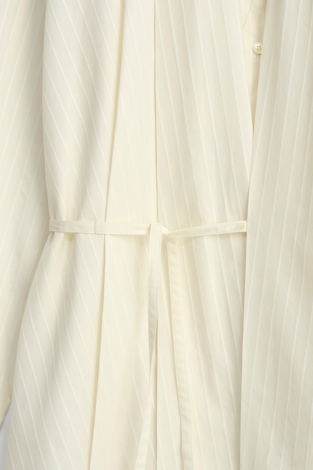 CAMISA KIMONO JACQUARD RAYAS / Crudo - Zara фото 9