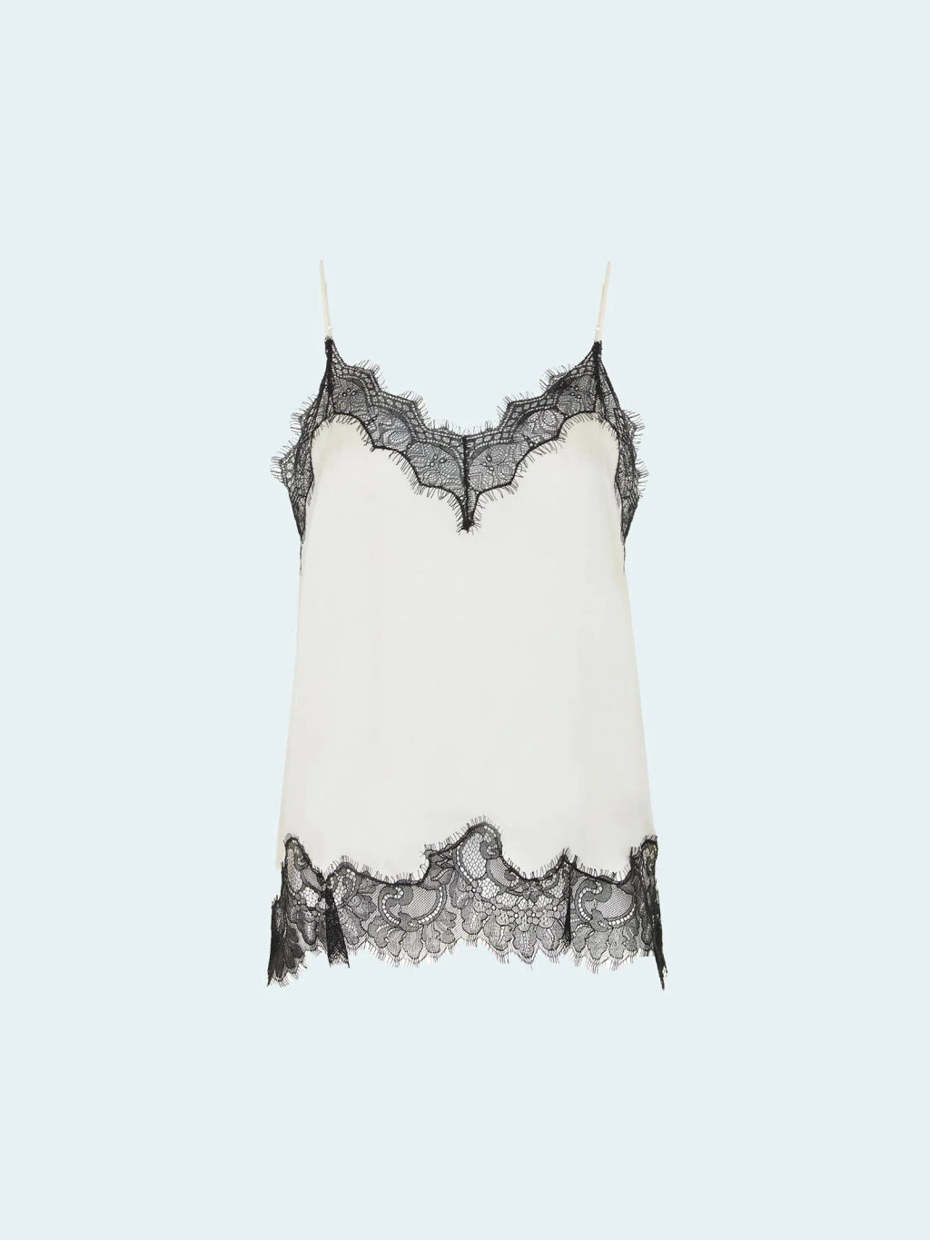 EMKA / Топ из шёлка и кружева  фото 2